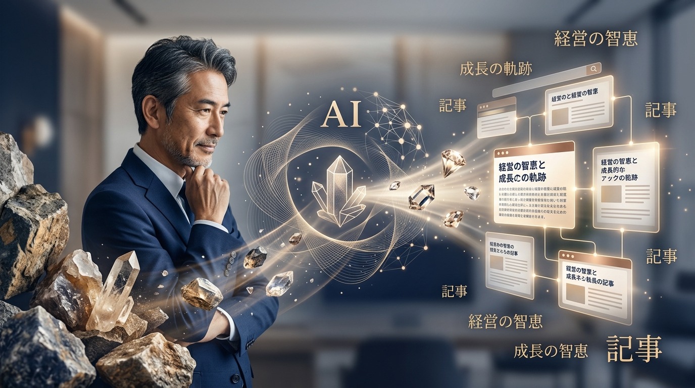 事業への想いを言語化し、事業の輪郭が磨かれていくイメージ