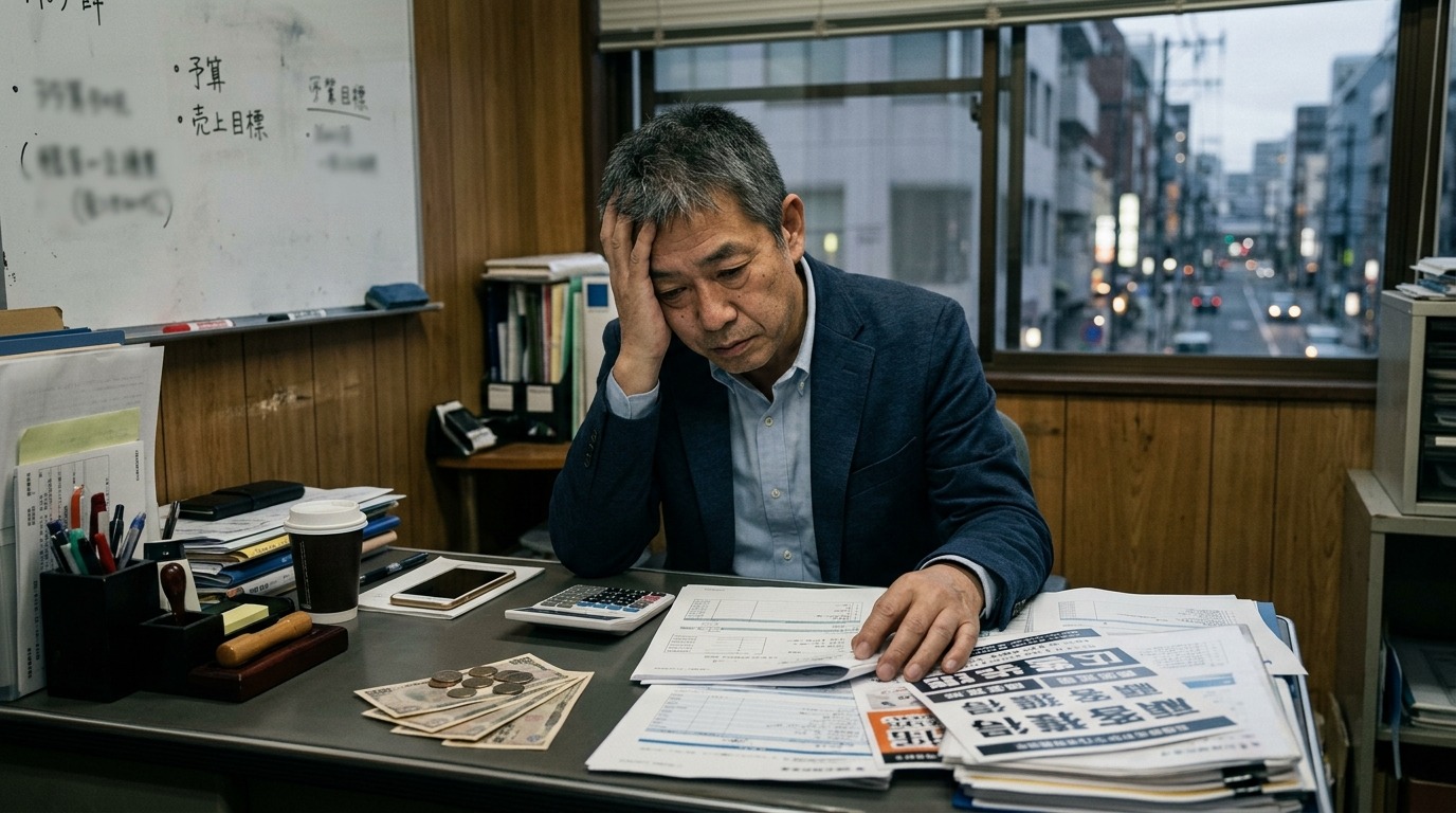 十分な準備をしないまま営業に出て、次々と足りないものに気づく独立直後の経営者